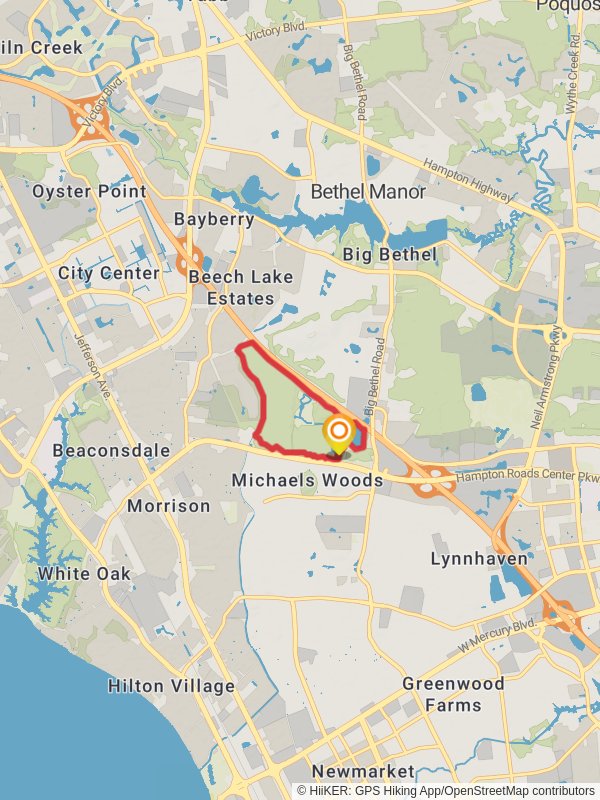 Chrisman Lake - Sandy Bottom Nature Park Loop