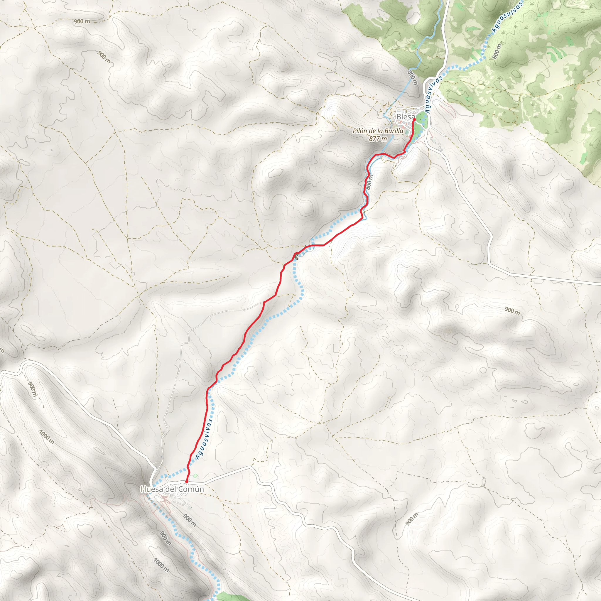 Blesa - Common Bone PR TE 109 mobile static map