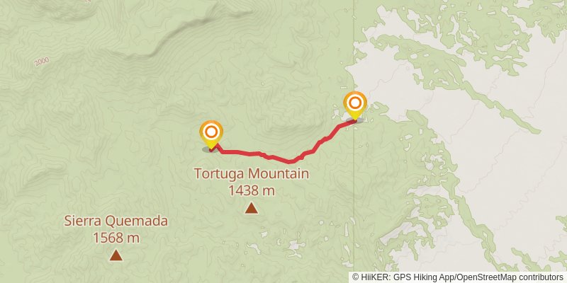 Dodson Trail stage 2 Map