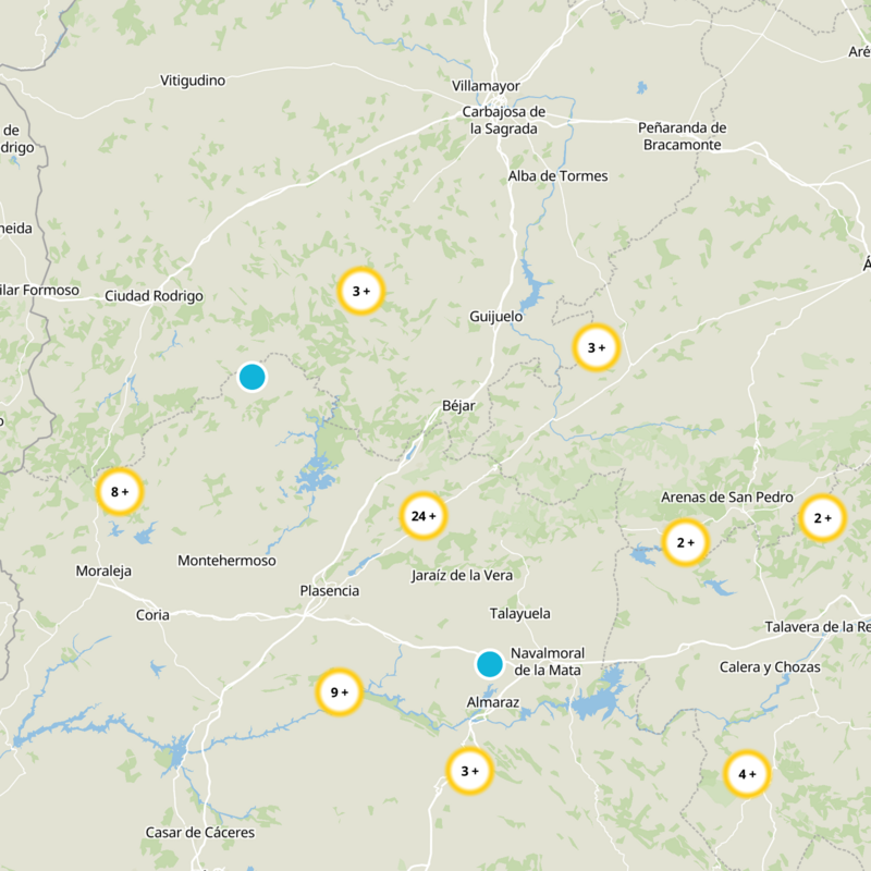 La Garganta Static Map