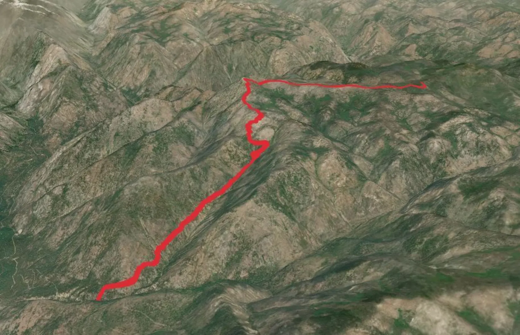 An image depicting the trail N Fork Twentymile Trail and its surrounding area.