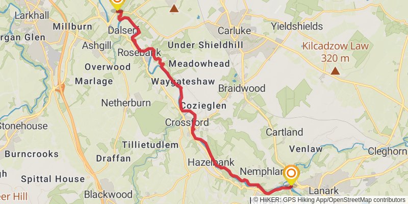 Clyde Walkway stage 3 Map