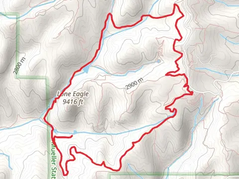 Rock Pond, Brook Pond and Rock Canyon Loop