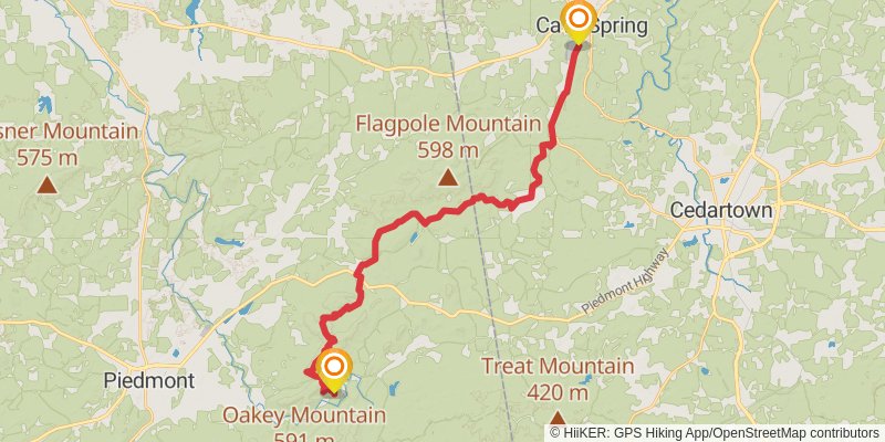 Great Eastern Trail (Incomplete) stage 34 Map