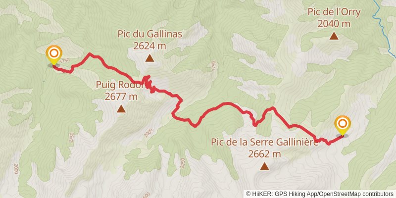 HexaTrek stage 53 Map