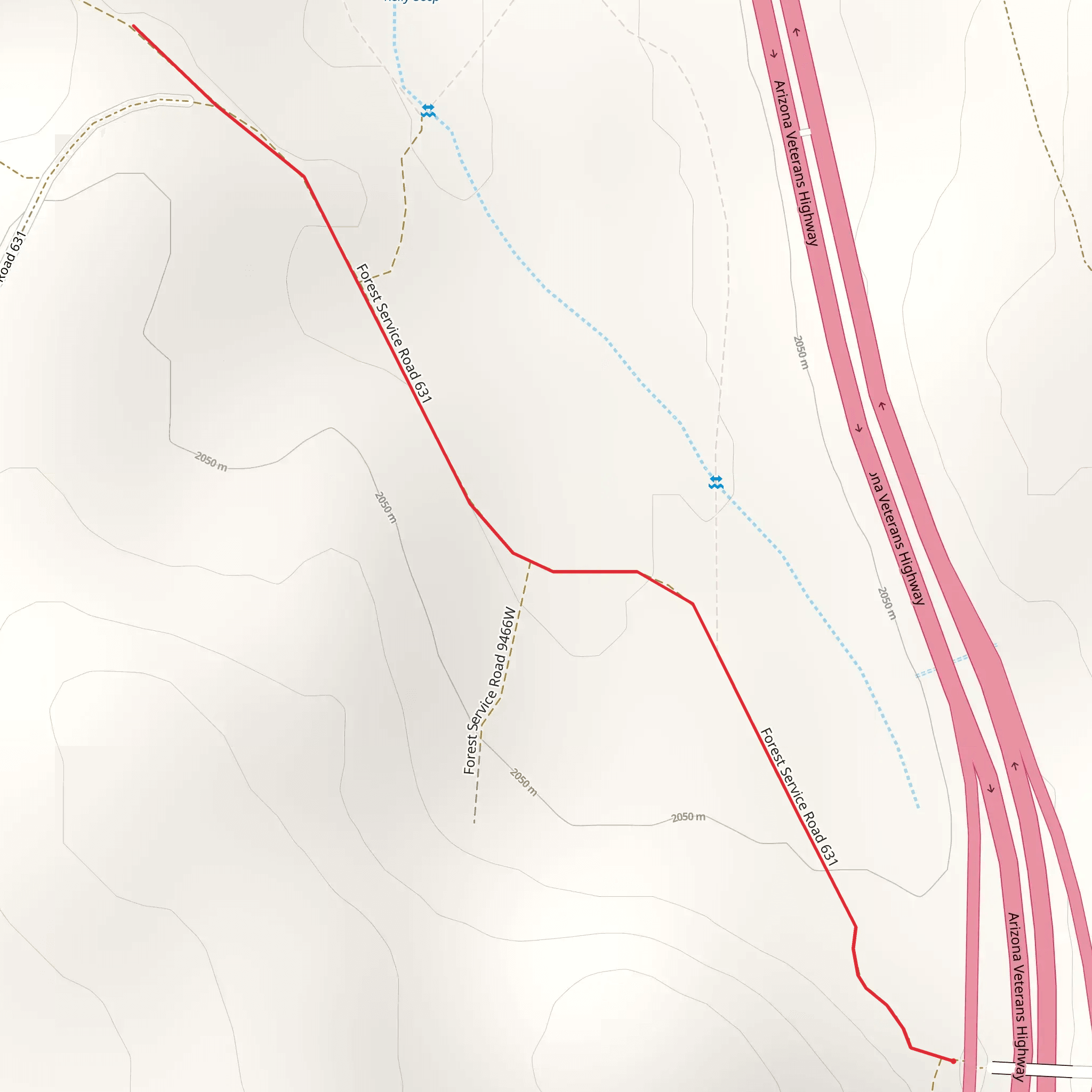 Kelly Seep mobile static map