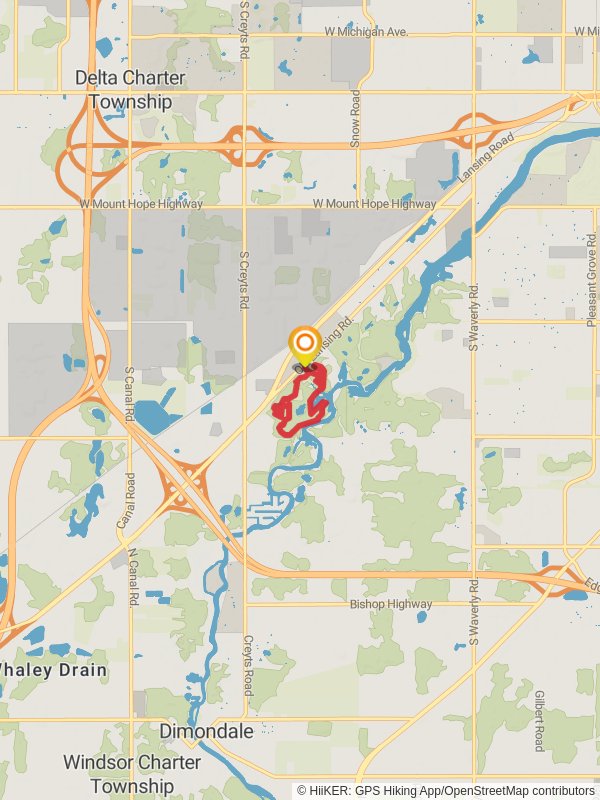 Woldumar Nature Center Loop