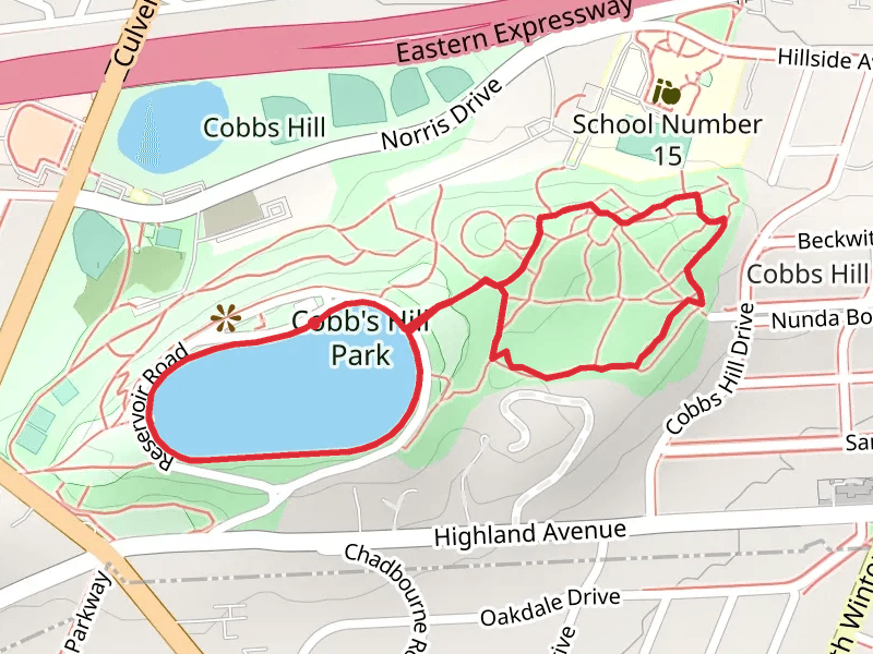 Cobbs Hill Reservoir Loop