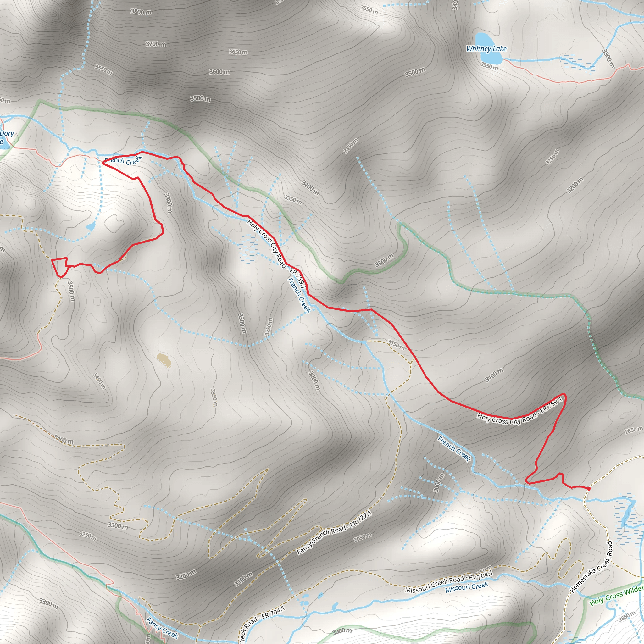 Holy Cross City Road mobile static map
