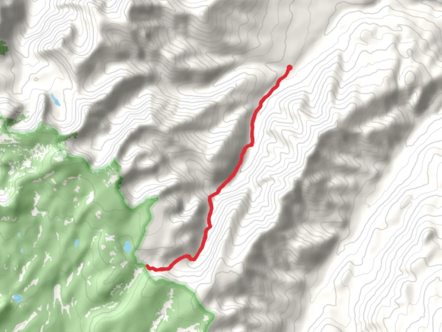 An image depicting the trail Mill Creek Trail and its surrounding area.