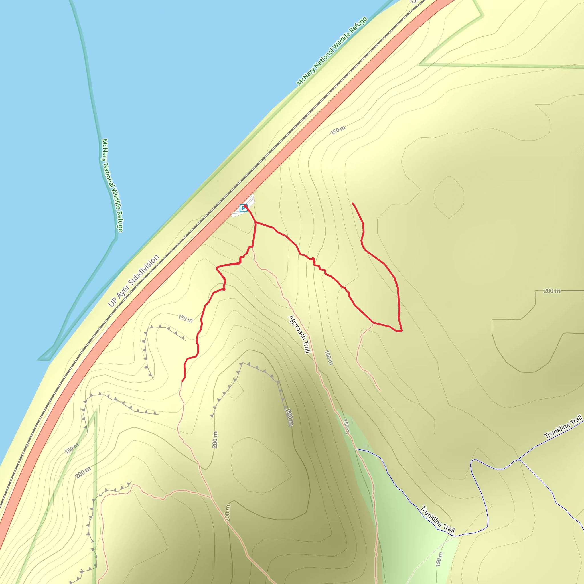 History of Wallula Walk mobile static map