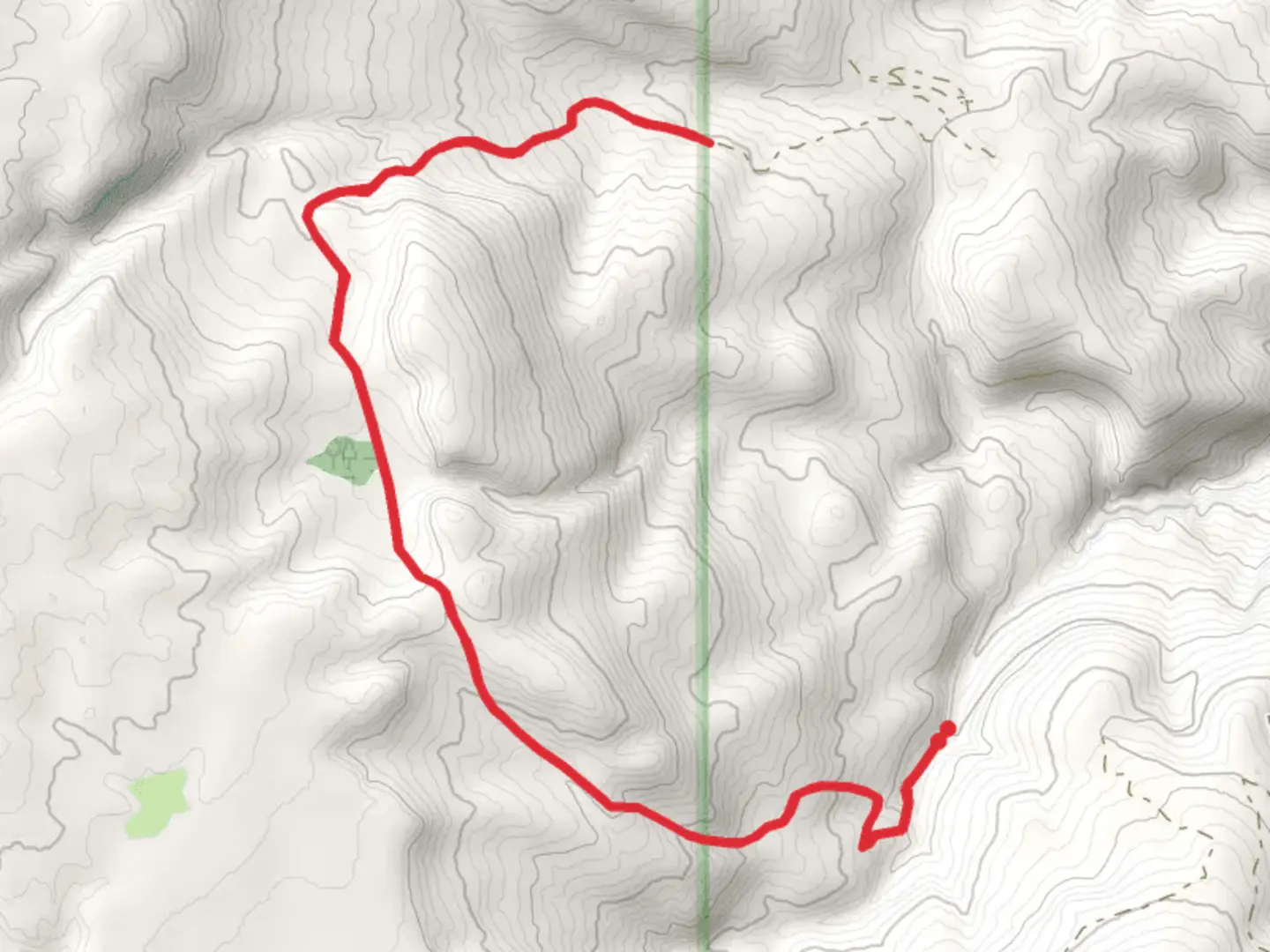 An image depicting the trail Vega Redonda Trail and its surrounding area.