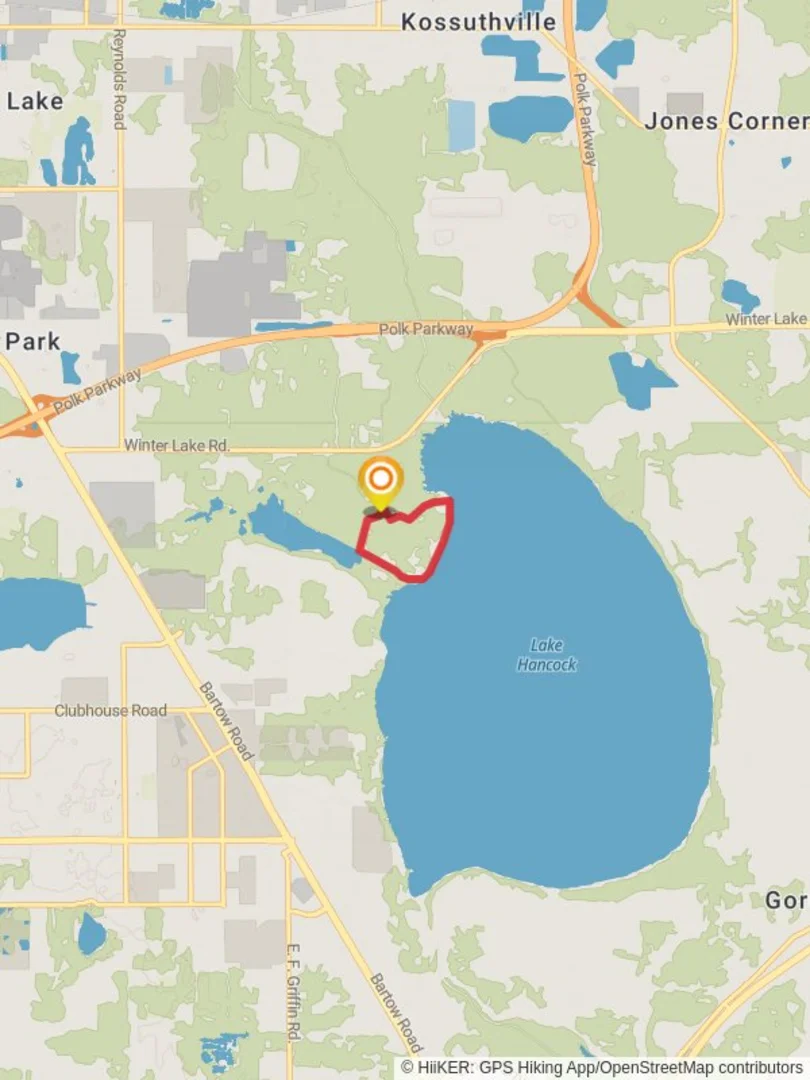 An image depicting the trail Jacque Lee Lane Loop and its surrounding area.