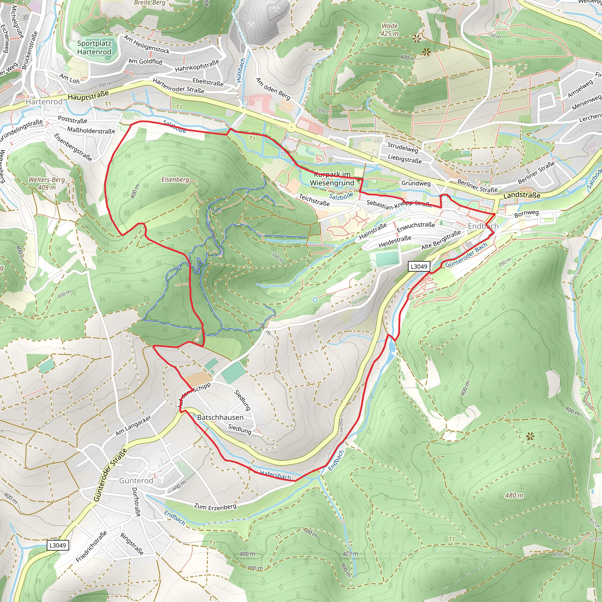 Wiesengrund mobile static map