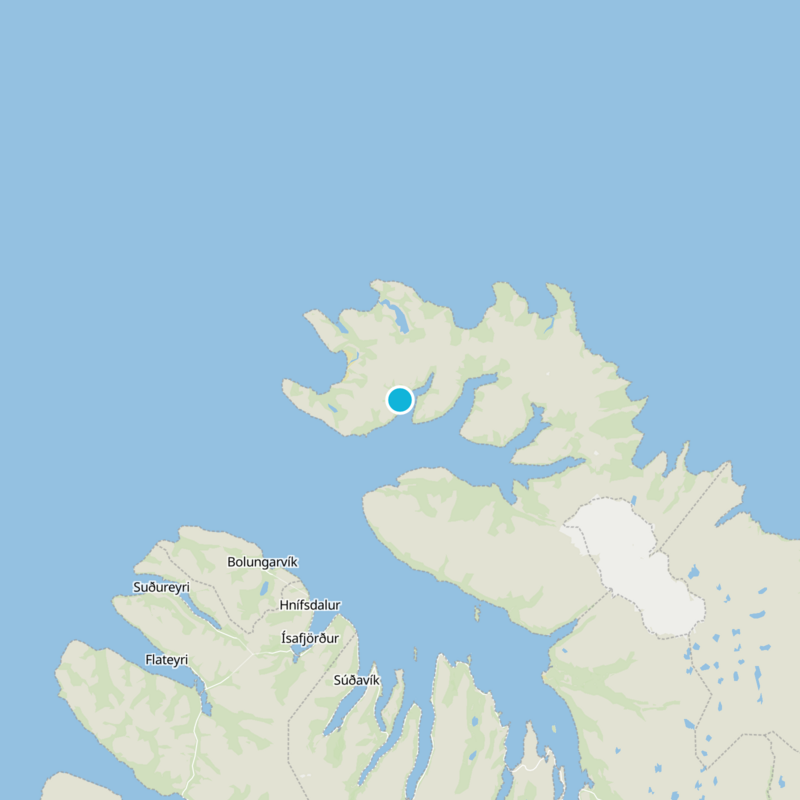 Ísafjarðarbær Static Map
