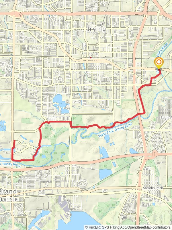Campion Trail South and Lone Star Trail