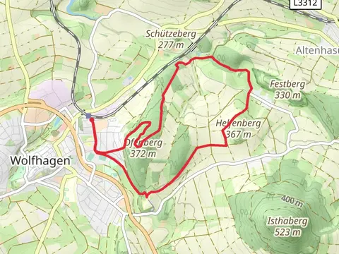 Maerchenlandweg and Wolfhagen Loop