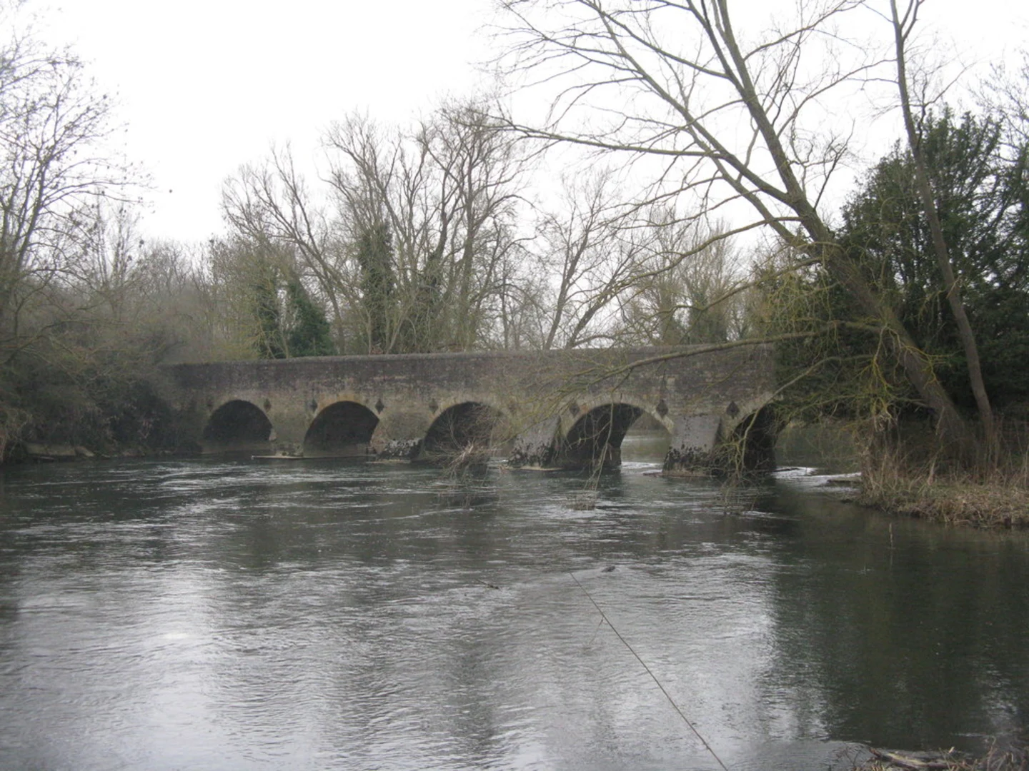 An image depicting the trail River Great Ouse and Bromham Park Loop and its surrounding area.