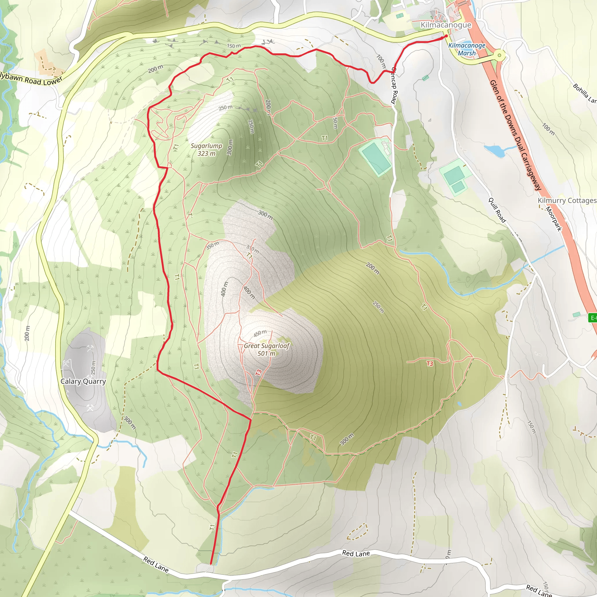 Sugar Loaf Way mobile static map