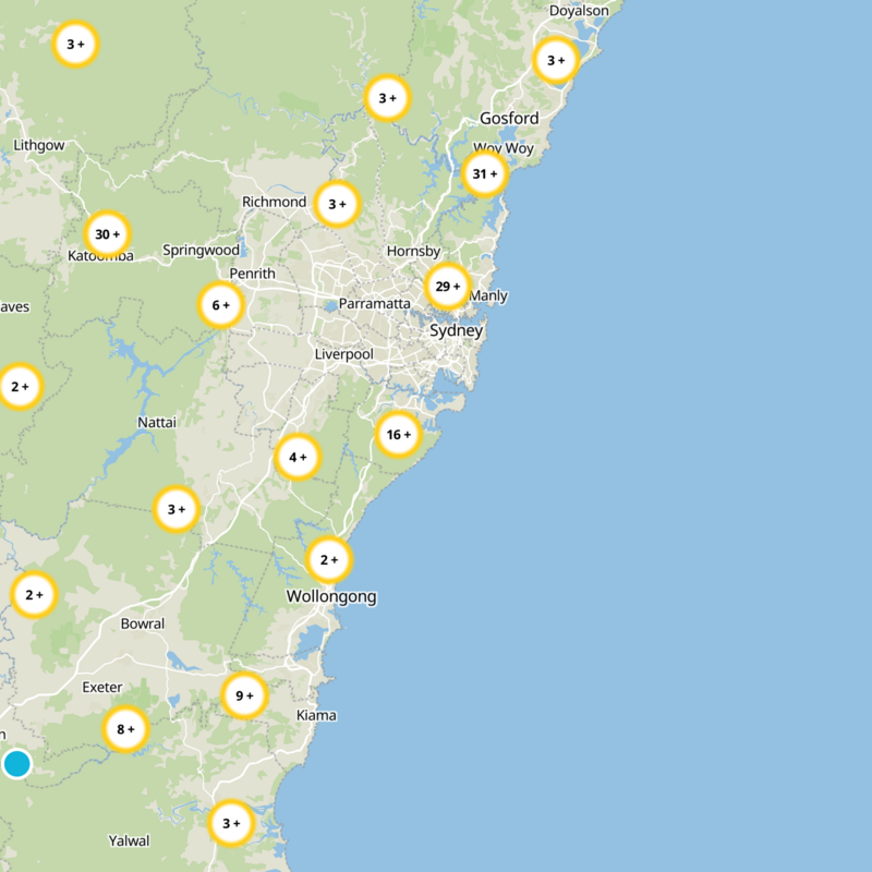 Sutherland Shire Static Map