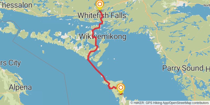 Waterfront Trail alt 6 Map