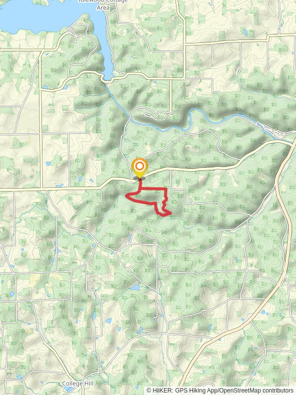 Loop around Pine Run