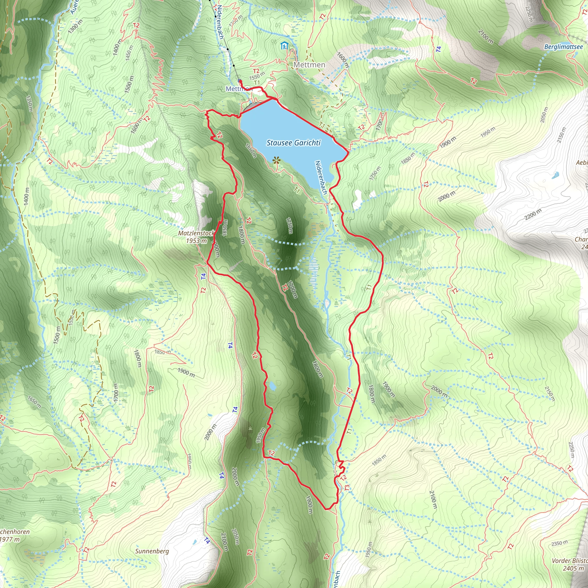 Kärpfbrugg-Rundweg mobile static map