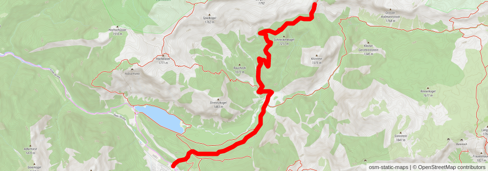 Hinterwildalpen - Eisenerz stage 2 Map