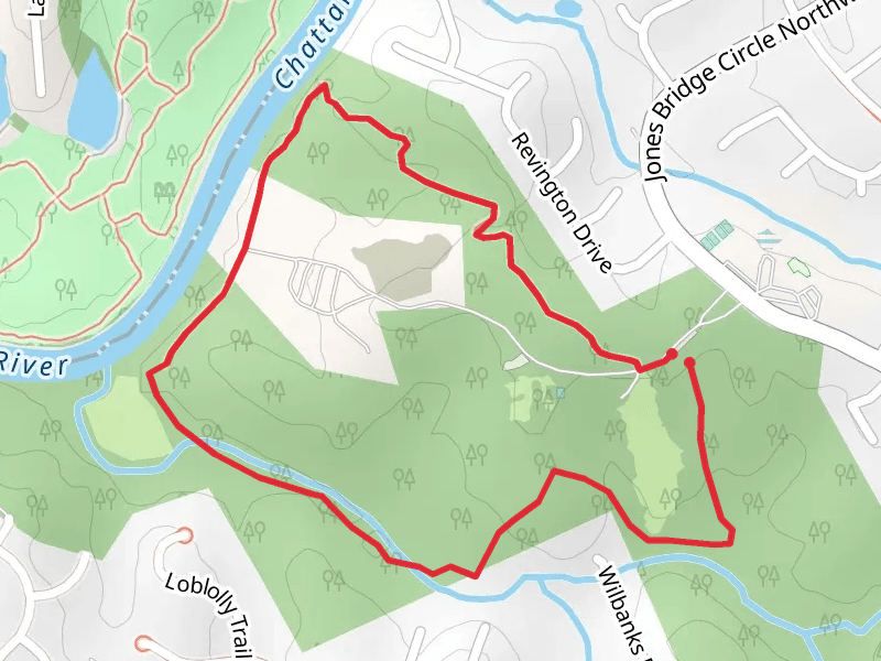 Chattahoochee River National Recreation Area Loop