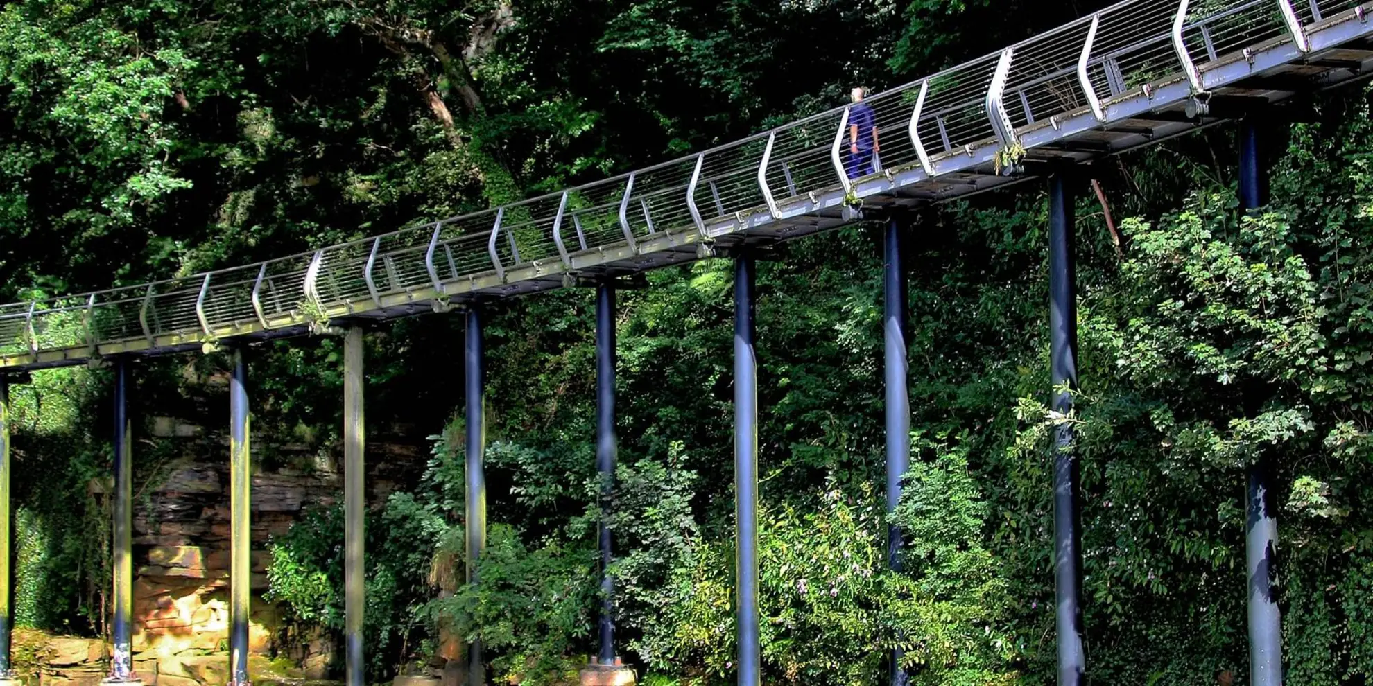 An image depicting the trail Parish Boundary Loop in Derbyshire and its surrounding area.