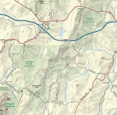 Purple Lizard Maps Purple Lizard Maps - Maryland  on HiiKER