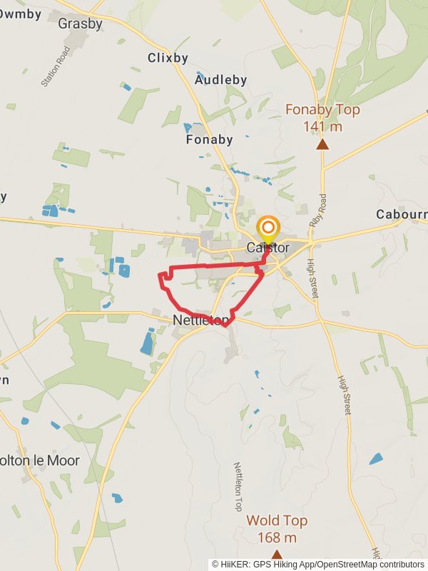 Caistor and Nettleton Walk Lincolnshire England