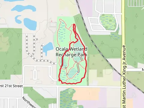Ocala Wetland Recharge Park Loop