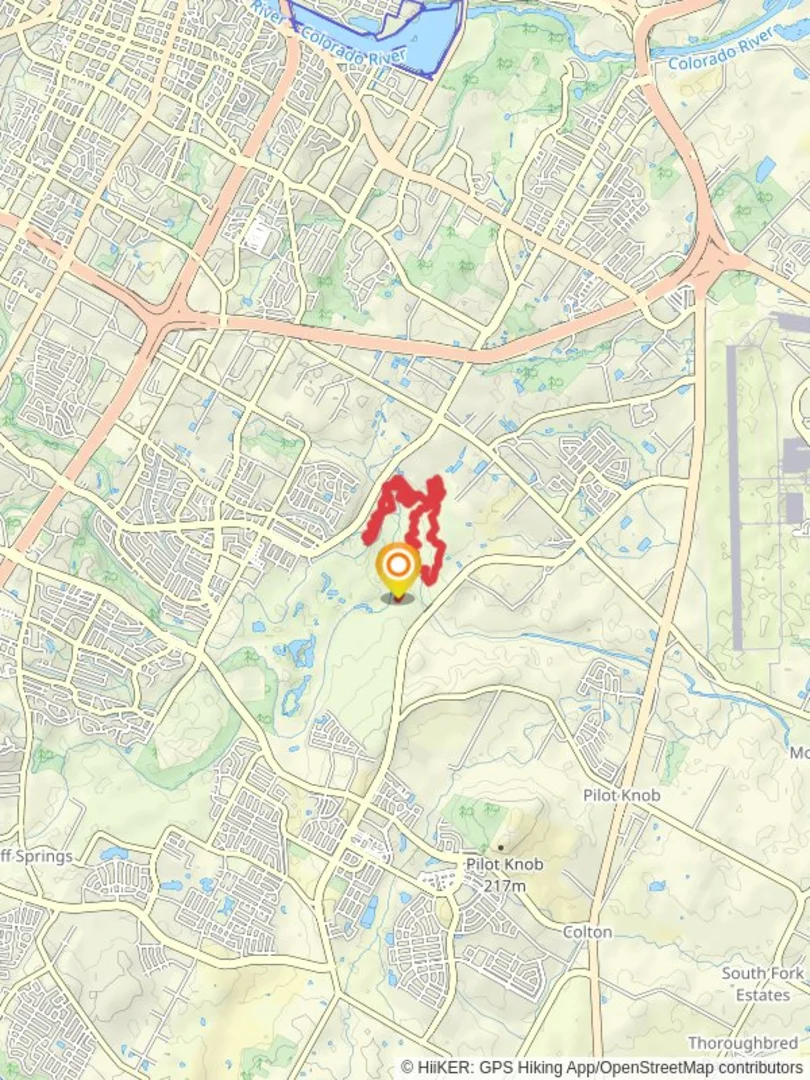 Williamson Creek Overlook Trail and Flint Rock Loop Travis County