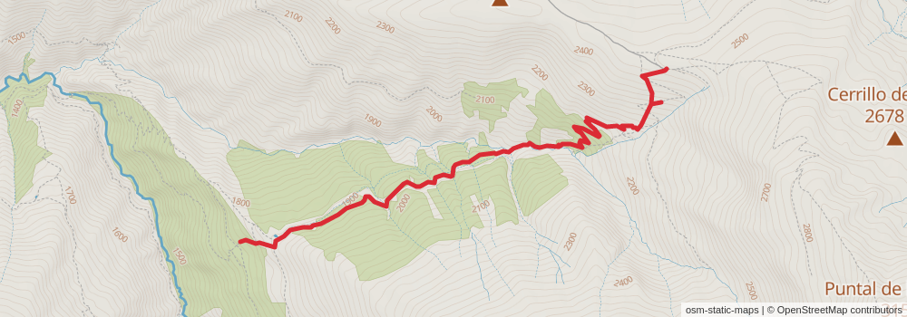 GR 240 Sendero Sulayr stage 19 Map