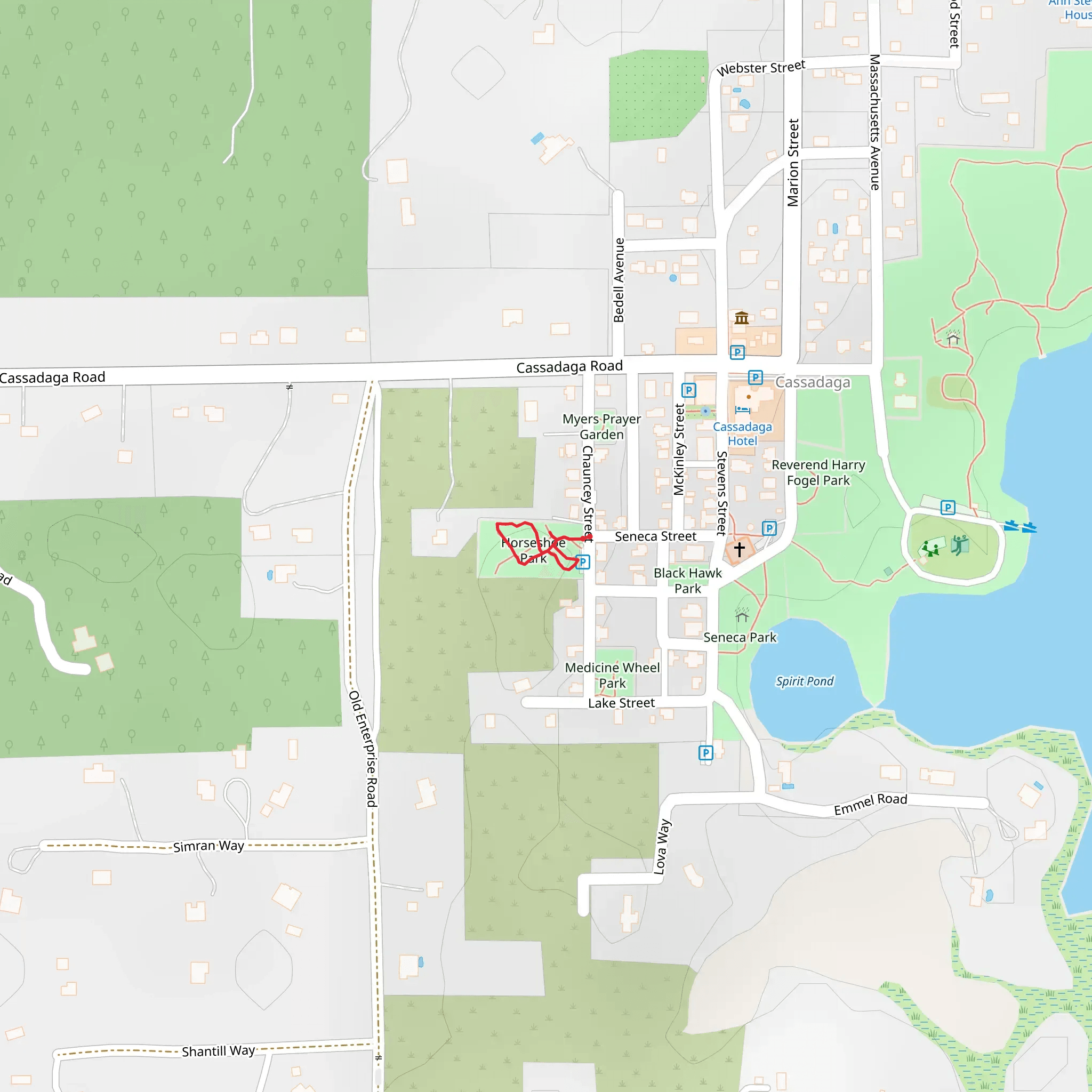 Fairy Loop Trail mobile static map