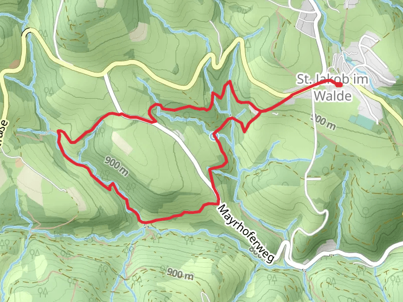 Kneipp Hiking Trail - St Jakob im Walde