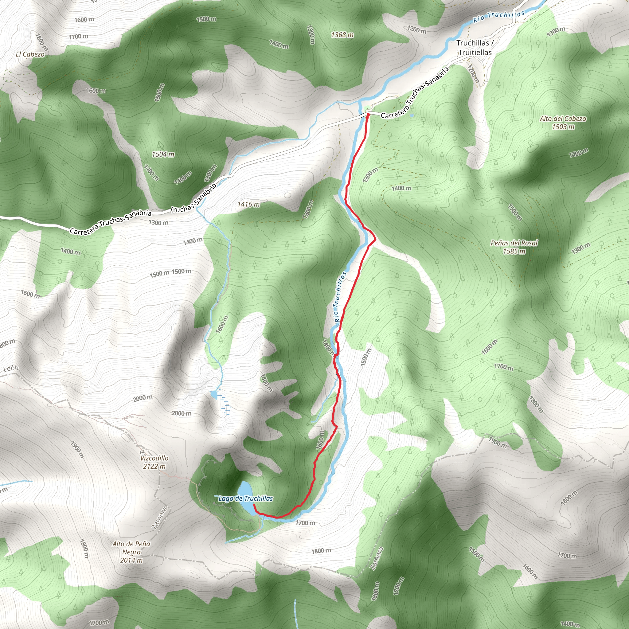 Trout Lake PR LE 2 mobile static map