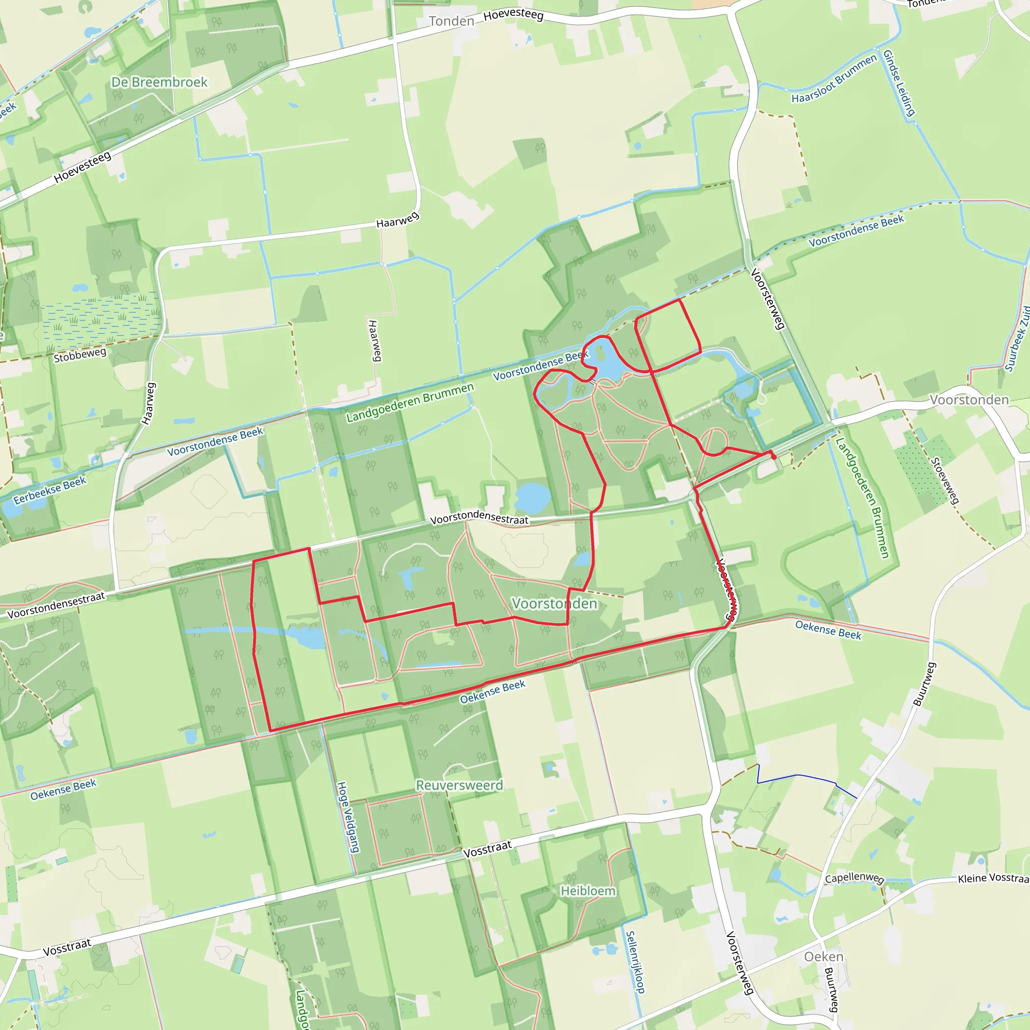 Voorstonden and Huis Voorstonden Gemeente Brummen mobile static map