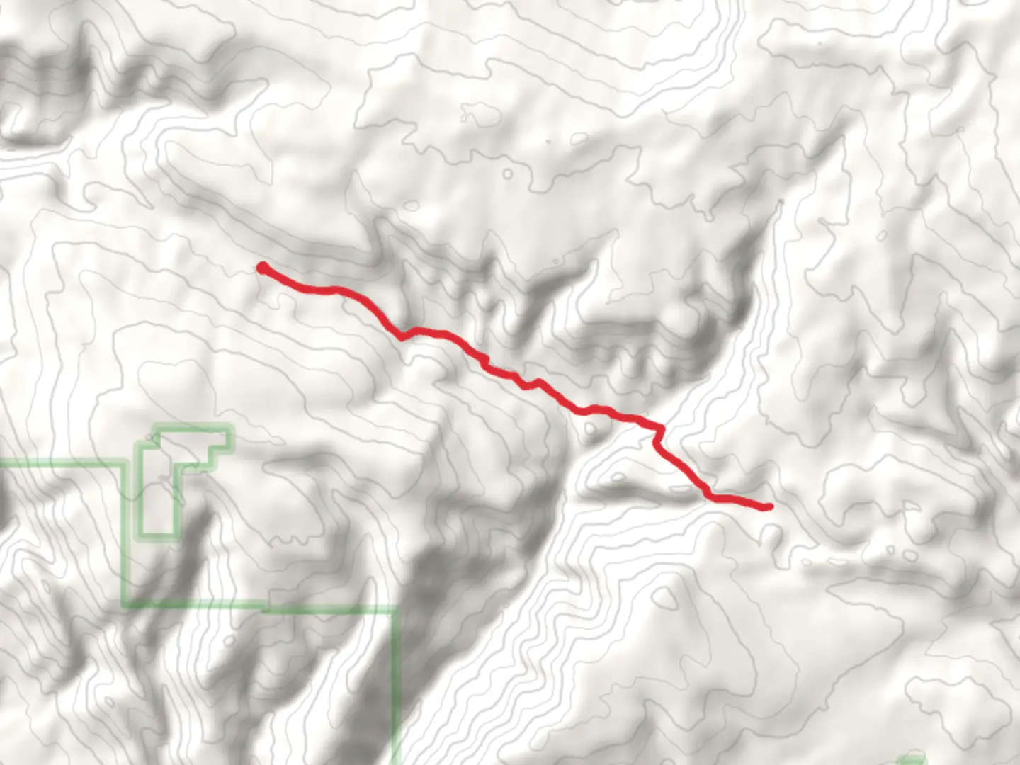 An image depicting the trail Big Beaver Basin Trail and its surrounding area.
