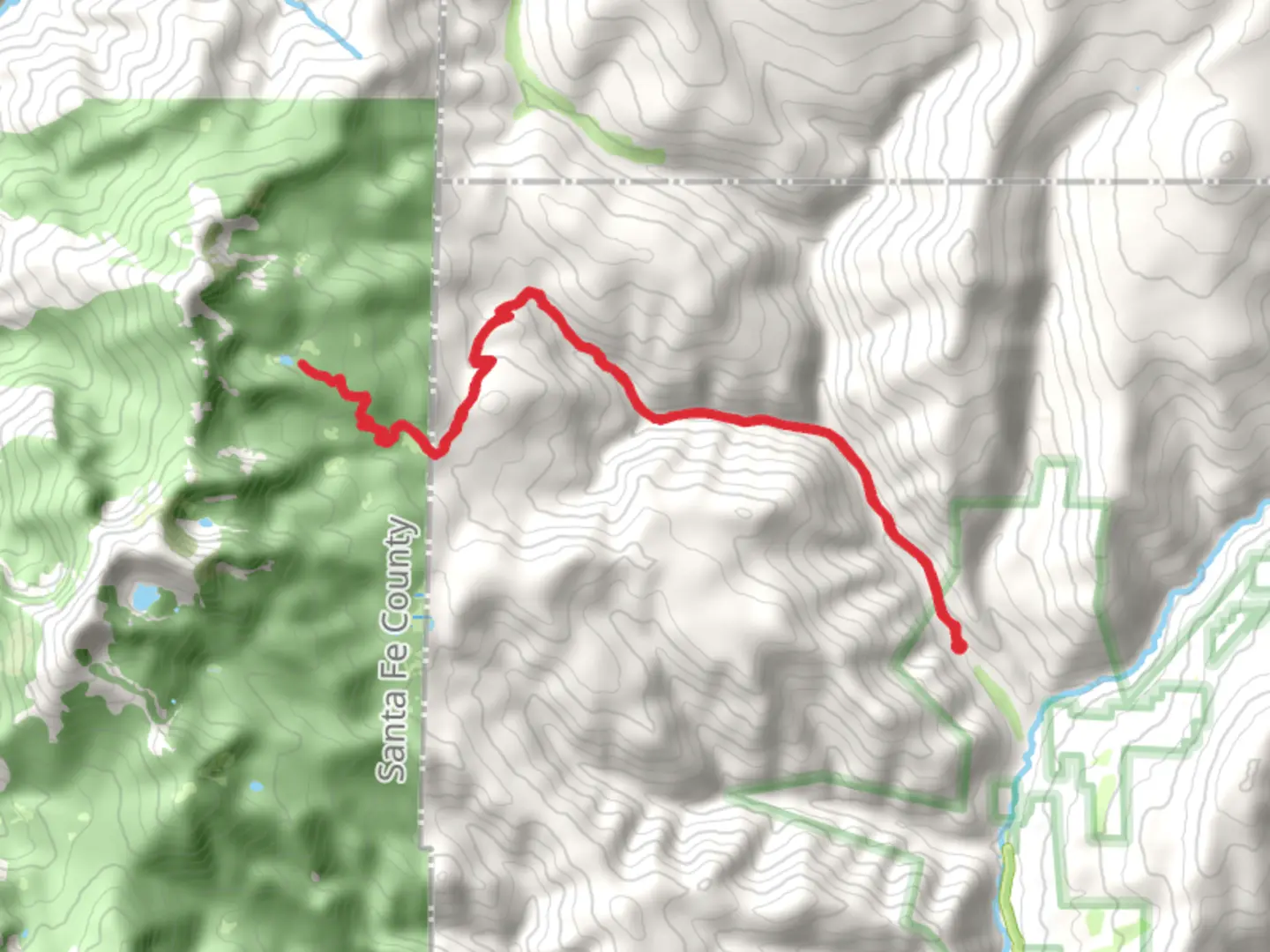 An image depicting the trail Lake Johnson Trail and Skyline Trail and its surrounding area.