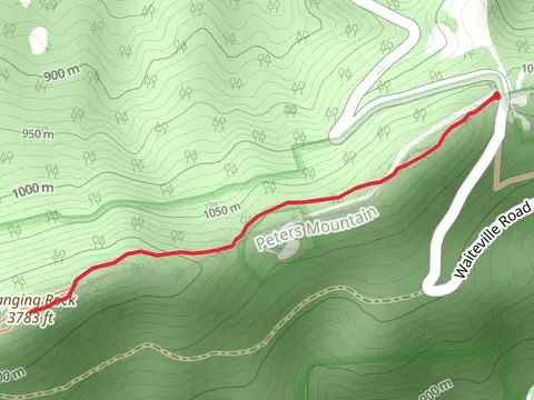 Hanging Rock via Allegheny Trail