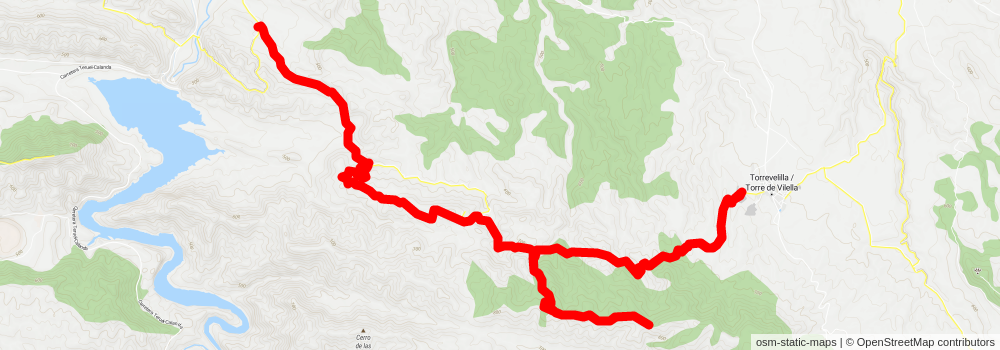 Calanda Desert PR TE 19 stage 2 Map