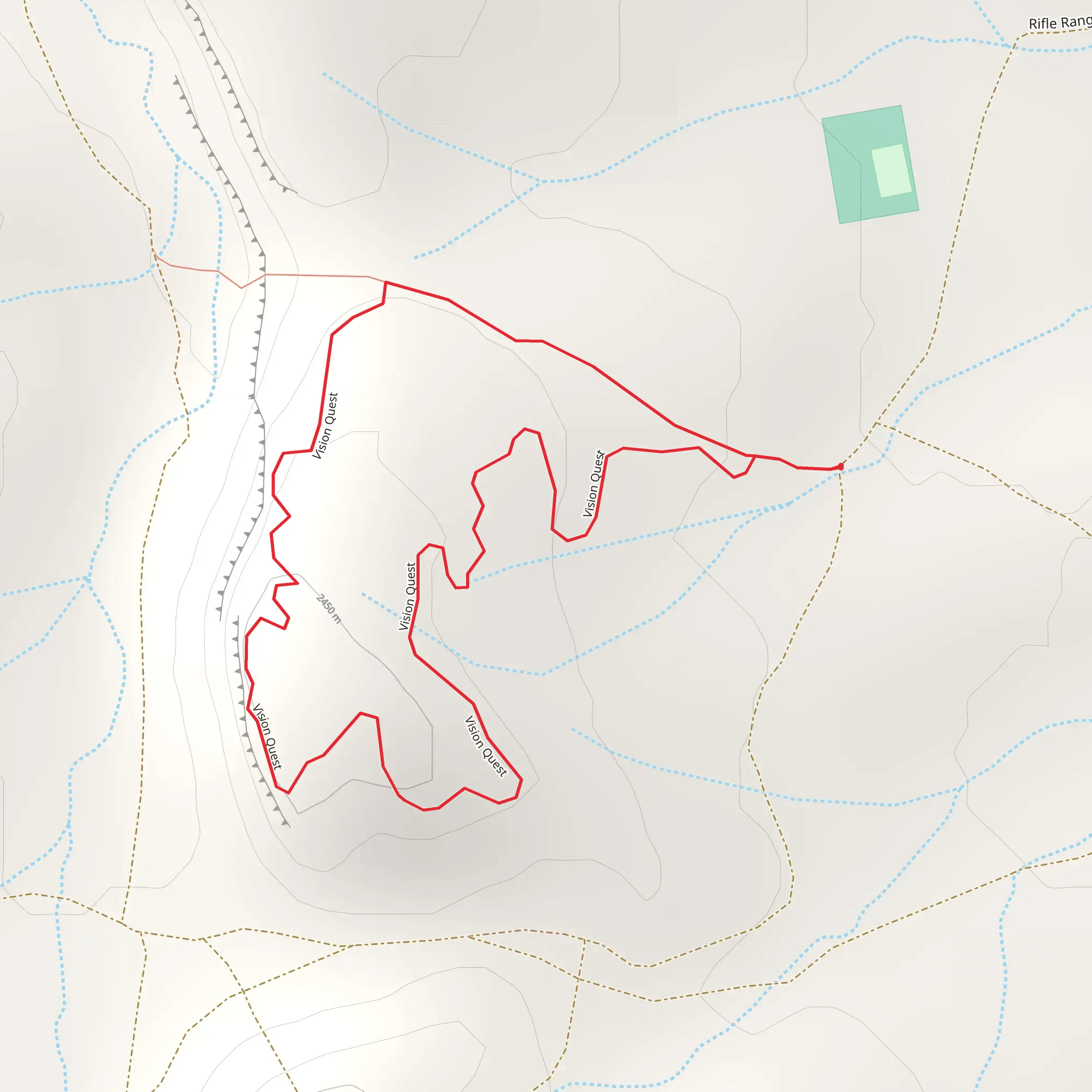 Vision Quest Loop mobile static map