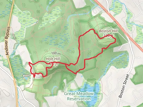 Holt Hill and Boston Hill Loop via Graham Trail