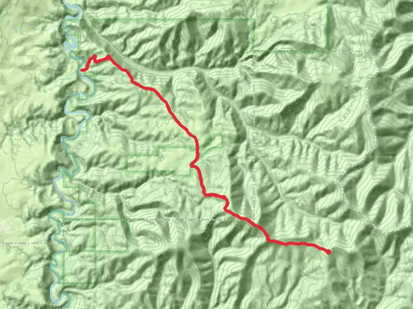 An image depicting the trail Parker Ridge Trail via Desolation Peak Trail and its surrounding area.