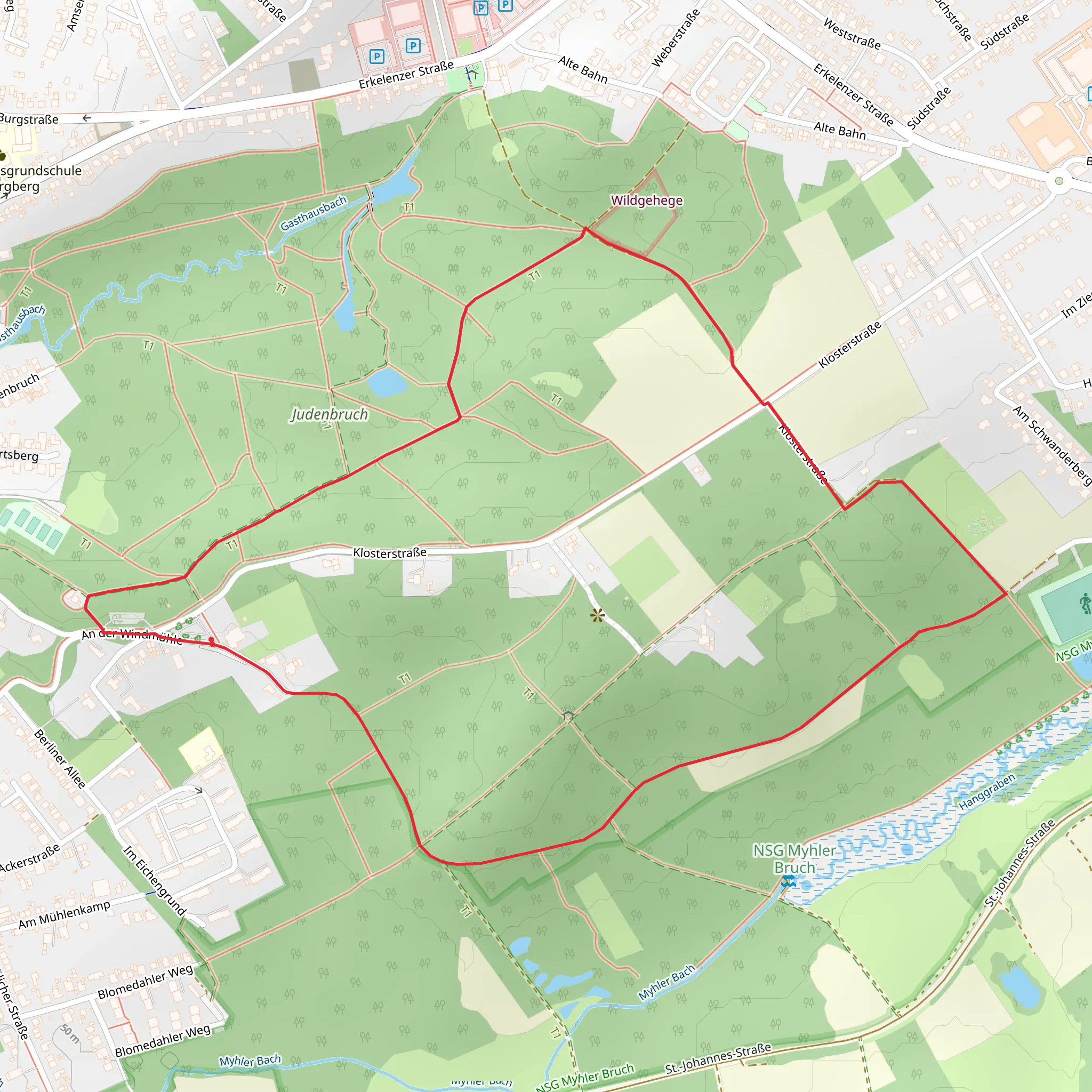 Rundweg Myhler Schweiz Loop mobile static map