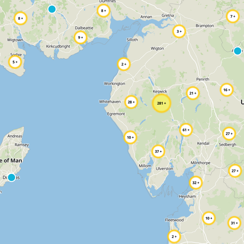 Calder Bridge Static Map