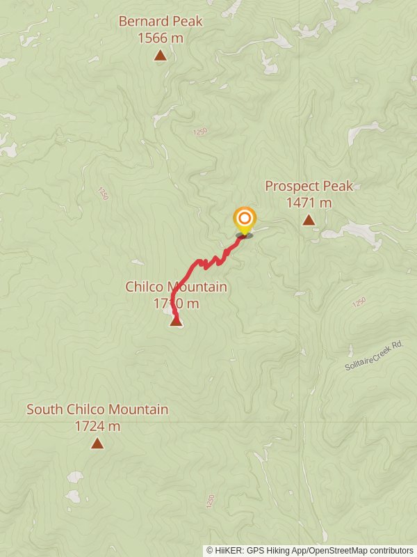 Chilco Mountain Trail