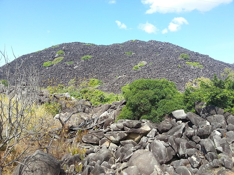 An image depicting the trail Kalkajaka National Park and its surrounding area.